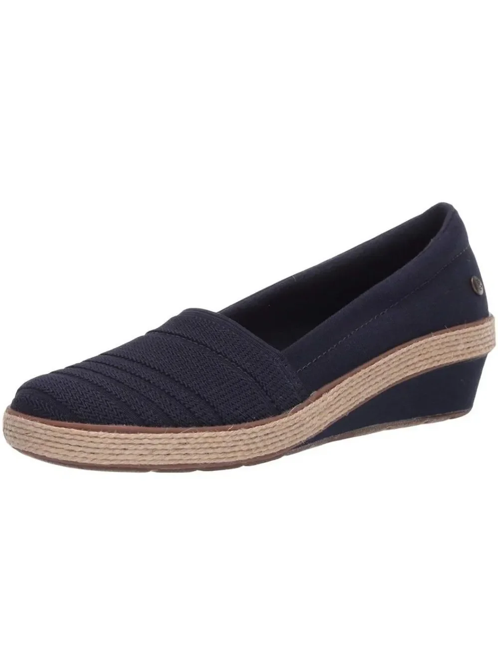 Grasshoppers Quinn Canvas Wedge Size 9.5